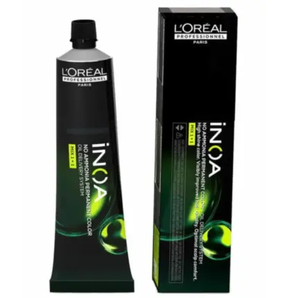 Loreal Crema Colorante INOA Sin Amoniaco 60ml - 5.12 Castaño Claro Ceniza Irisado